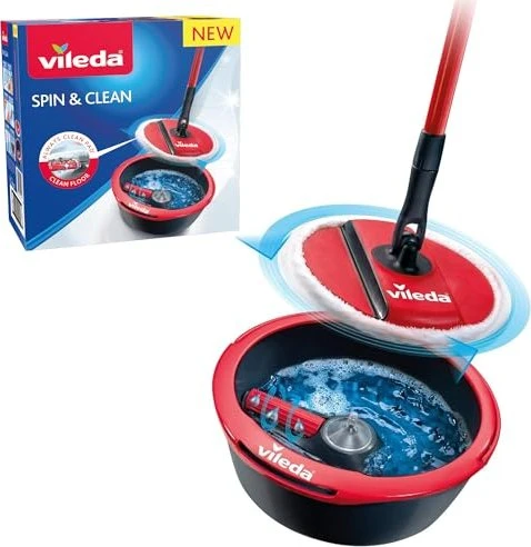 Vileda Spin & Clean Bodenwischer-Set