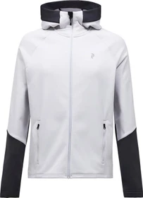 Peak Performance Rider Essentials Midlayer Zip Hood Jacke antarctica/motion grey (Herren)
