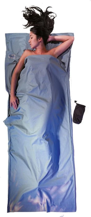 Cocoon TravelSheet Baumwolle Hüttenschlafsack cactus blue