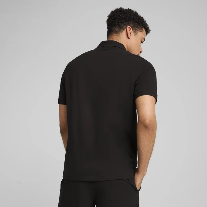 Puma ESS No. 1 Logo Pique Poloshirt kurzarm puma black/puma white (Herren)