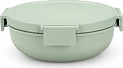 Brabantia Make & Take Salatschüssel Aufbewahrungsbehälter jade green