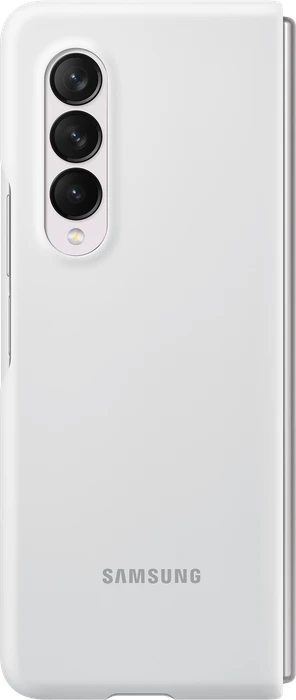 Samsung Silicone Cover für Galaxy Z Fold 3 5G weiß