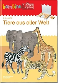 bambino LÜK Wahrnehmung und Konzentration Tiere aus aller Welt