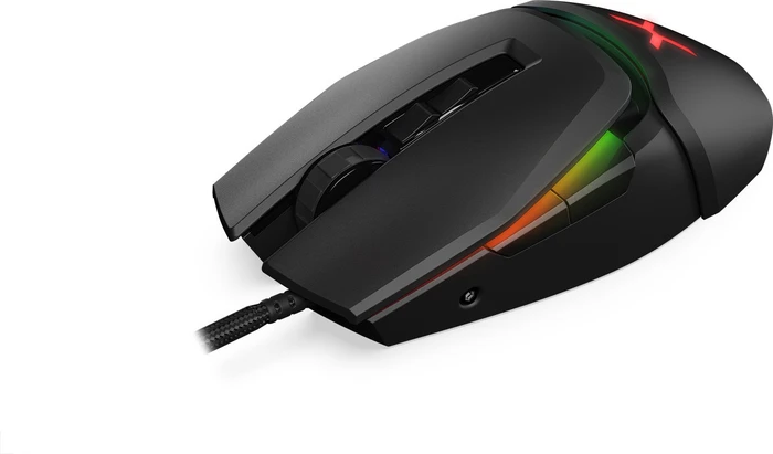 Krux Bot RGB Gaming Mouse schwarz, USB