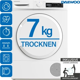 Daewoo T7HT1WA3DE Wärmepumpentrockner