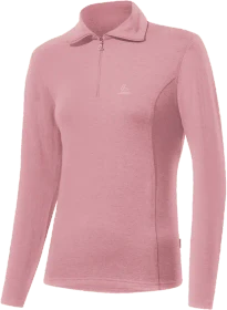 Löffler Midlayer Turtle Transtex Poloshirt langarm rosanne (Damen)