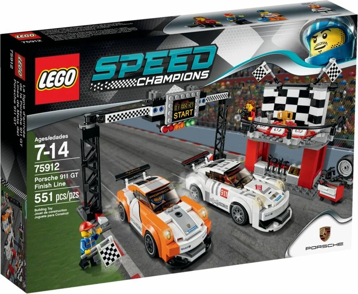 LEGO Speed Champions - Porsche 911 GT Ziellinie