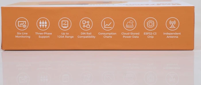 Refoss EM06 Smart Energy Monitor, Standard-Version, 3-Phasen, 6 Kanäle bis zu je 120A, Energie-/Stromzähler