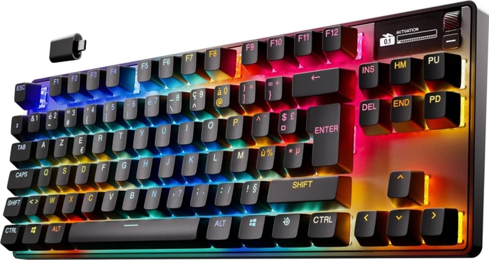 SteelSeries Apex Pro TKL Wireless Gen 3, schwarz, OmniPoint 3.0, USB/Bluetooth, FR