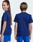 adidas Essentials T-Shirt kurzarm dark blue/pure teal/halo mint (Junior) Vorschaubild