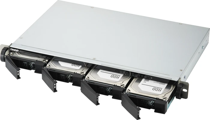QNAP Turbo Station TS-451DeU-8G, 8GB RAM, 2x RJ-45 2.5GBase-T, 2x USB 3.0, 1HE