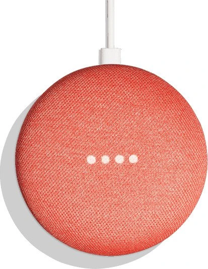 Google Home Mini coral
