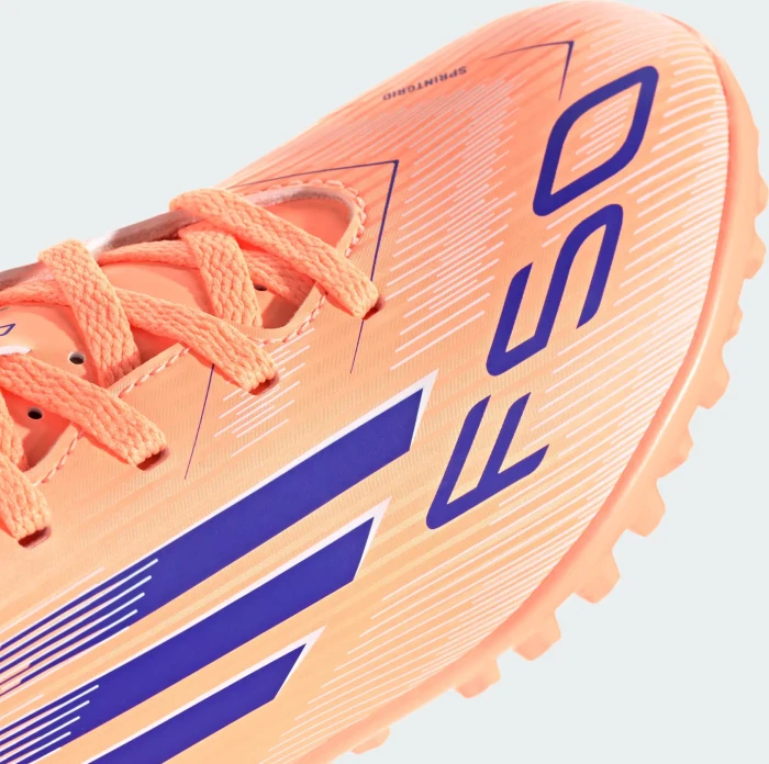 adidas F50 Club beam orange/lucid blue/cloud white (Junior)