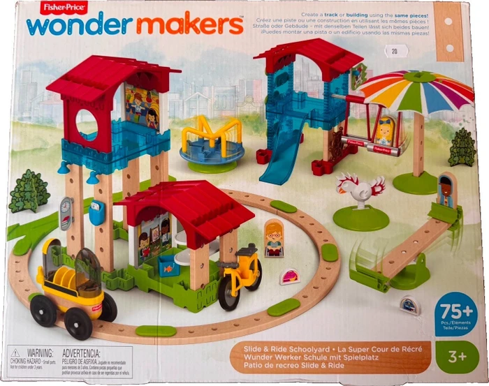 Mattel Fisher-Price - Wunder Werker - Schule mit Spielplatz