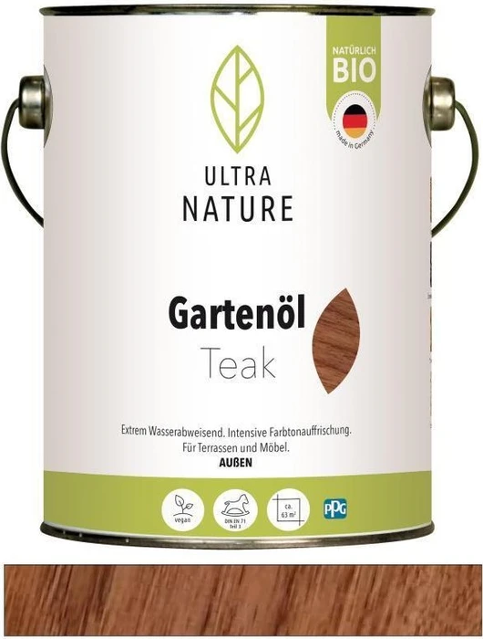 Ultra Nature Garten-Öl teak, 2.5l