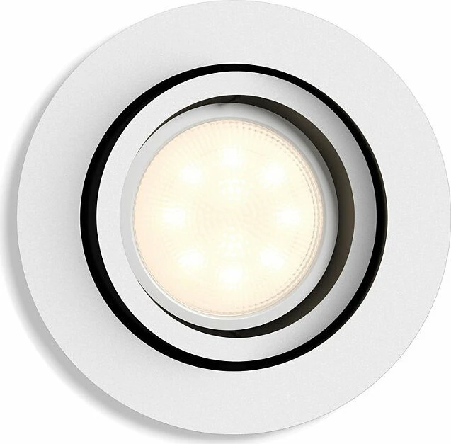 Philips Hue White Ambiance Milliskin Einbauleuchte Erweiterung rund weiß