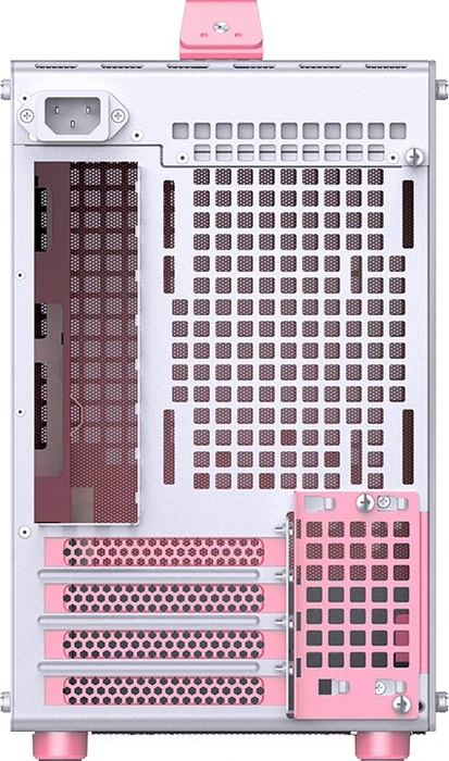 Jonsbo Z20 Pink White, weiß/rosa, Glasfenster