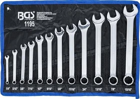 BGS technic zöllig Schraubenschlüsselsatz, 12-tlg.