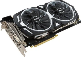 MSI GeForce GTX 1070 Armor 8G OC, 8GB GDDR5, DVI, HDMI, 3x DP