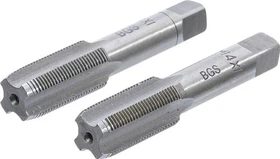 BGS technic Gewindebohrer mit Vor- und Fertigschneider, M14, 2 Stück