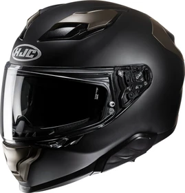 HJC F71 Solid schwarz/grau