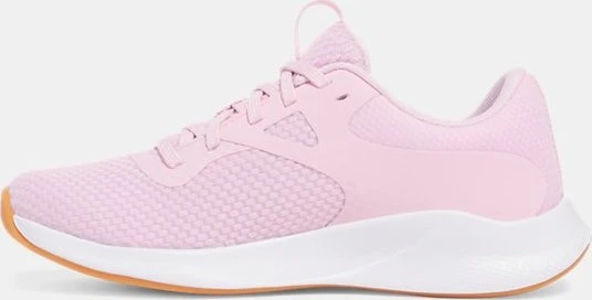 Under Armour Charged Aurora 2 prime pink/white/metallic silver (Damen)