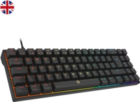 Drevo Calibur V2 TE PC/Mac, LEDs RGB, schwarz, Gaote Outemu BROWN, USB, UK