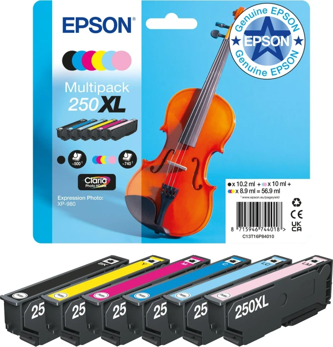 Epson Tinte 250XL Multipack