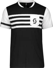 Scott Trail Flow DRI Trikot kurzarm schwarz/weiß (Herren)