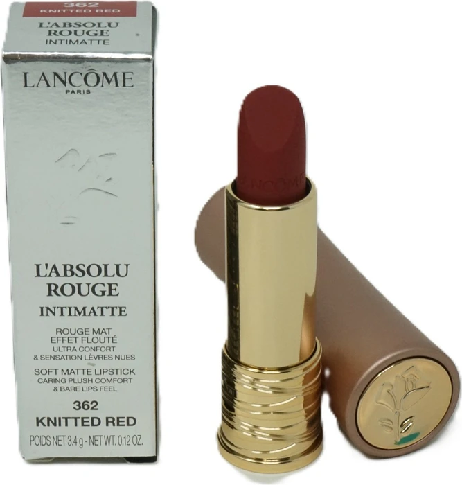 Lancôme L'Absolu Rouge Intimatte Lippenstift 362 knitted red, 3.4g