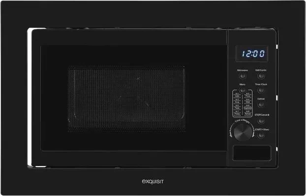 Exquisit EMW20-DG-020 Mikrowelle mit Grill schwarz