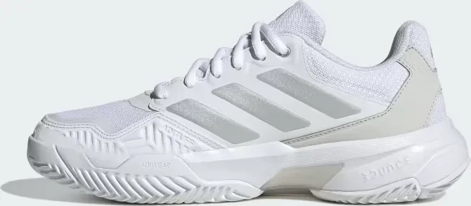 adidas Courtjam Control 3 cloud white/silver metallic/grey one (Herren)