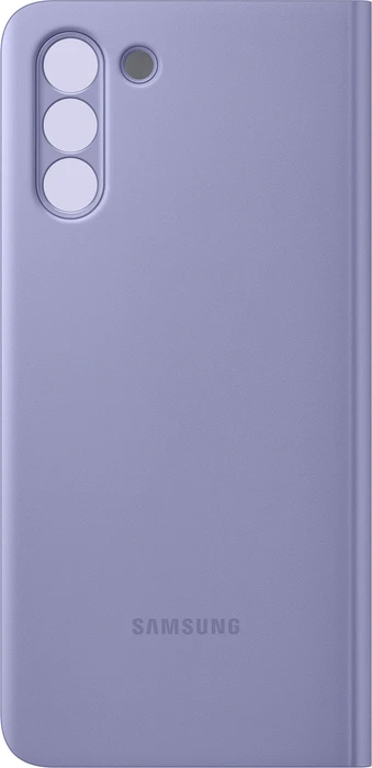 Samsung Clear View Cover für Galaxy S21+ violett