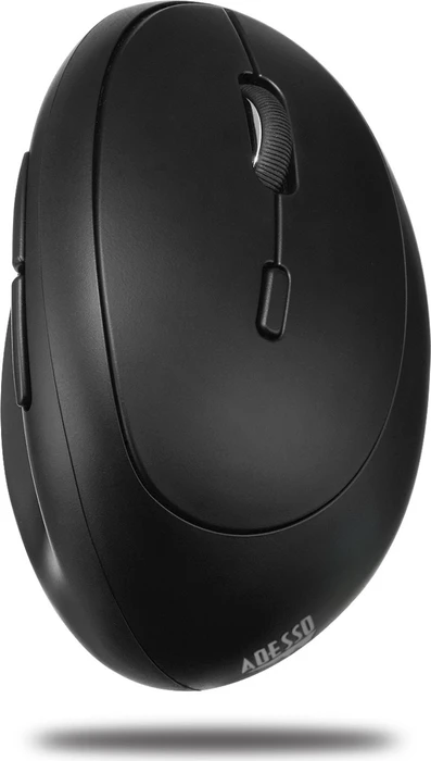 Adesso iMouse V10 Wireless Vertical Ergonomic Mini Mouse schwarz, USB