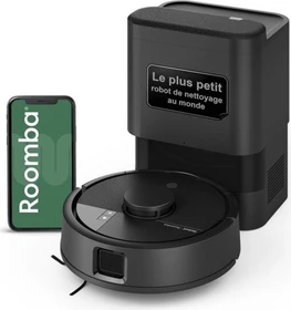 iRobot Roomba Mini Saug-/Wischroboter schwarz inkl. Absaugstation