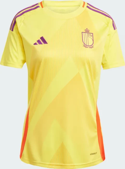 adidas UEFA EURO 2025 Belgien Frauenteam Auswärtstrikot (Junior)