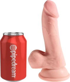 Pipedream King Cock Plus 6.5" Triple Density Cock with Balls