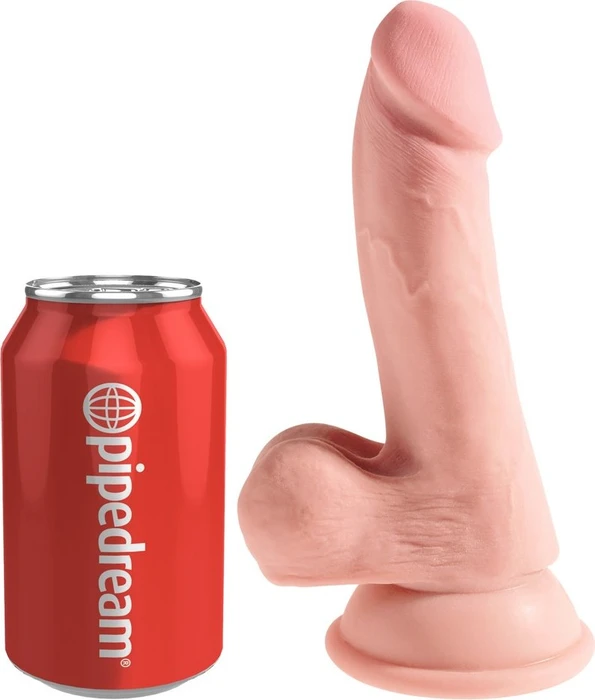 Pipedream King Cock Plus 6.5" Triple Density Cock with Balls