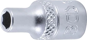 BGS technic Pro Torque Außensechskant Steckschlüssel 1/4", 4.5mm
