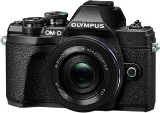 Olympus OM-D E-M10 Mark III schwarz mit Objektiv M.Zuiko digital ED 14-42mm 3.5-5.6 EZ