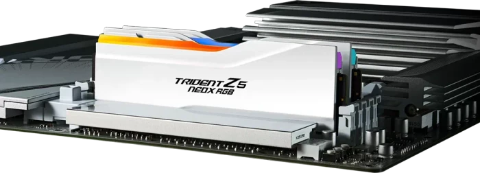 G.Skill Trident Z5 NeoX RGB Matte White UDIMM 32GB Kit, DDR5-6000, CL26-36-36-32