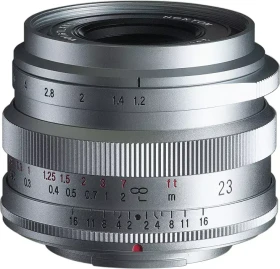 Voigtländer Nokton 23mm 1.2 für Fujifilm X silber