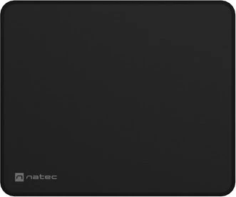 Natec Colors Series Mouse Pad Obsidian Black, 300x250mm, schwarz