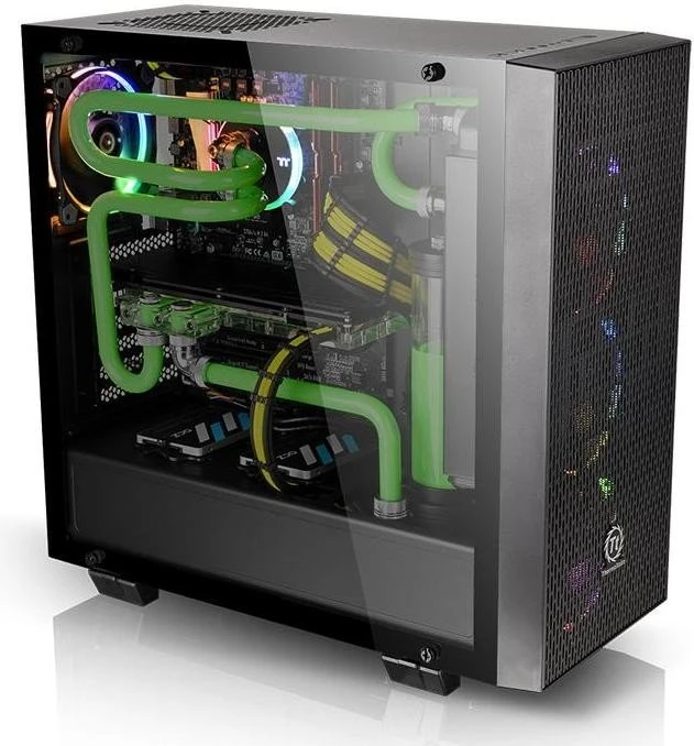 Thermaltake Core G21, schwarz, Glasfenster