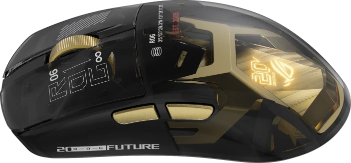 ASUS ROG Harpe II Extreme Edition 20 schwarz/gold, USB/Bluetooth