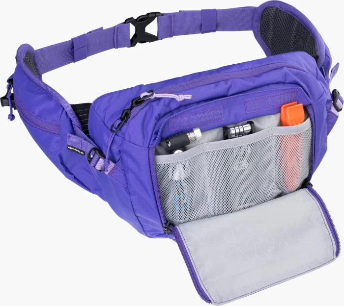 Evoc Hip Pack 3 mit Trinksystem violet