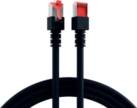 EFB Elektronik Patchkabel, Cat6, S/FTP, RJ-45/RJ-45, 20m, schwarz