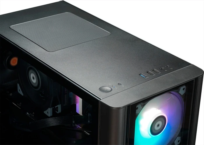 Thermaltake Narvi, schwarz, Core i5-12400F, 16GB RAM, 500GB SSD, GeForce RTX 3060