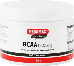 Megamax BCAA 1200mg Kapseln 100 Stück