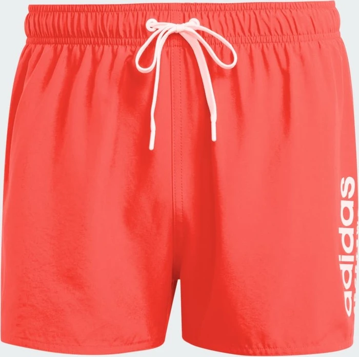 adidas Essentials Logo CLX Badeshorts better scarlet/white (Herren)